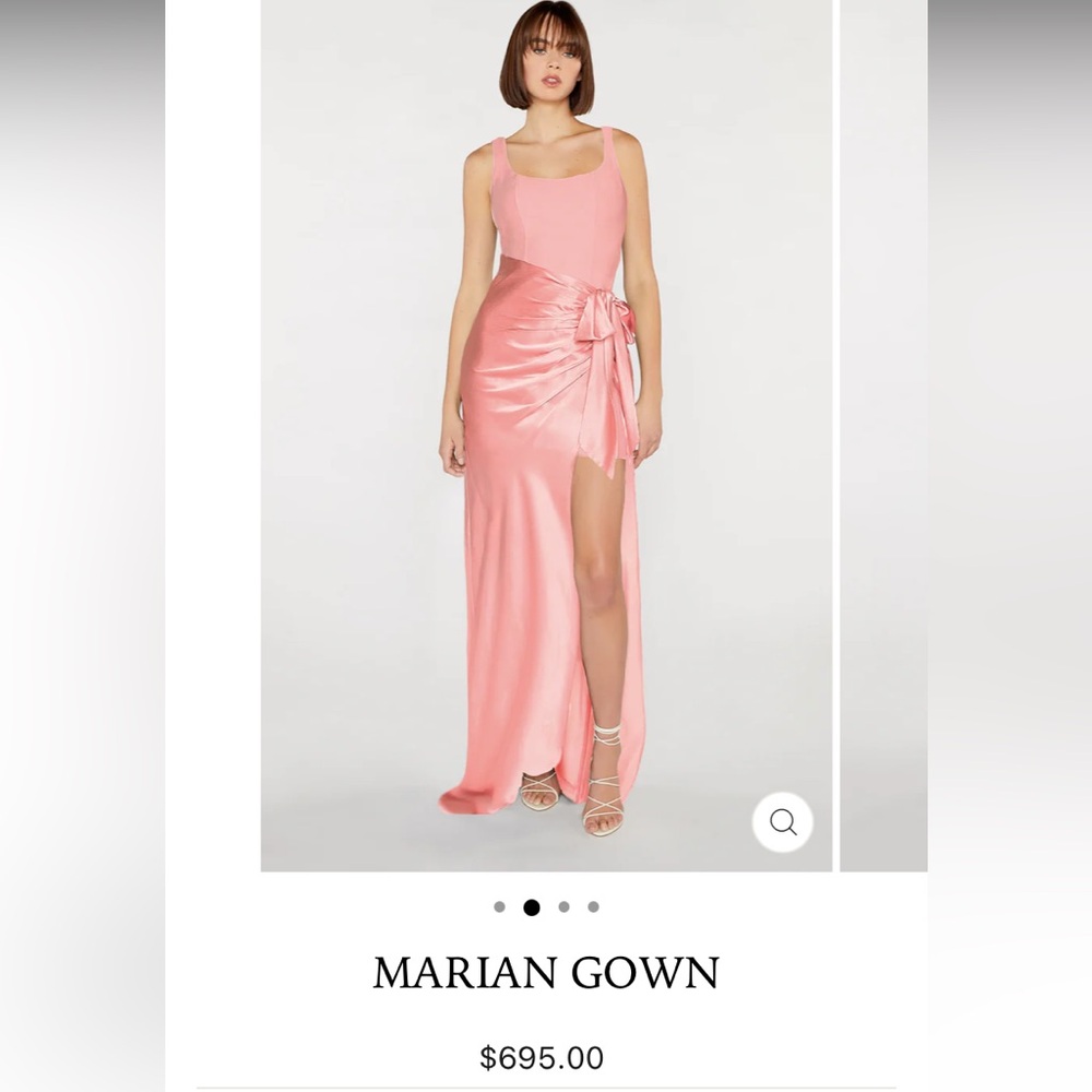 Cinq a Sept pink gown